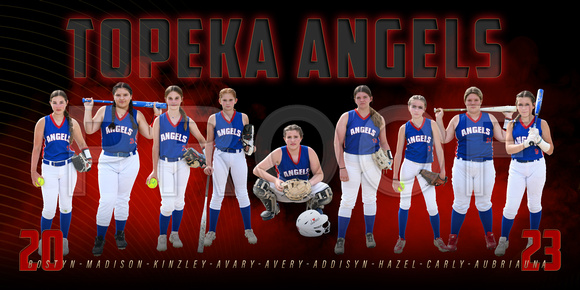 Topeka Angels 3X6 Poster